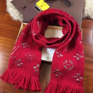 Replica Louis Vuitton Logomania Shine Scarf M75832 2