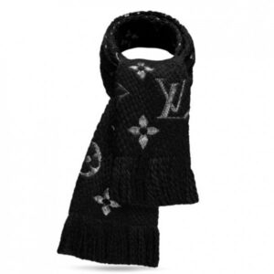 Replica Louis Vuitton Logomania Shine Scarf M75833