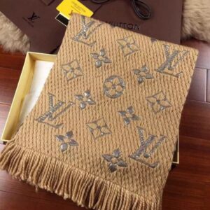 Replica Louis Vuitton Logomania Shine Scarf M75834 2