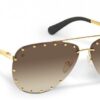 Replica Louis Vuitton Brown The Party Sunglasses Z0914U