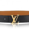 Replica Louis Vuitton Men LV Initiales 40MM Reversible Belt M9151Q