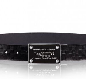 Replica Louis Vuitton Men LV Inventeur 35MM Belt M6820S