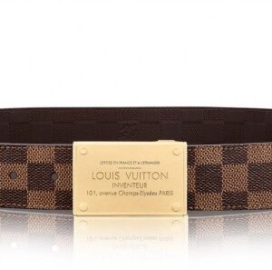 Replica Louis Vuitton Neo Inventeur Reversible 40MM Belt Ebene M9235Q