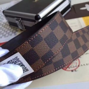 Replica Louis Vuitton Neo Inventeur Reversible 40MM Belt Ebene M9235Q 2