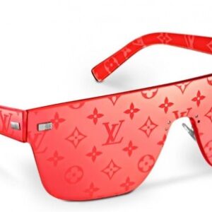 Replica Louis Vuitton Red City Mask Monogram Sunglasses Z0992U