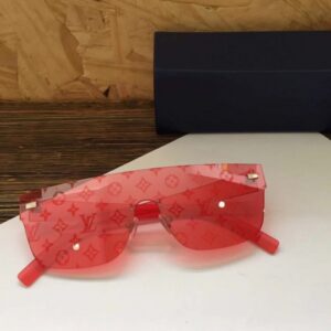 Replica Louis Vuitton Red City Mask Monogram Sunglasses Z0992U 2