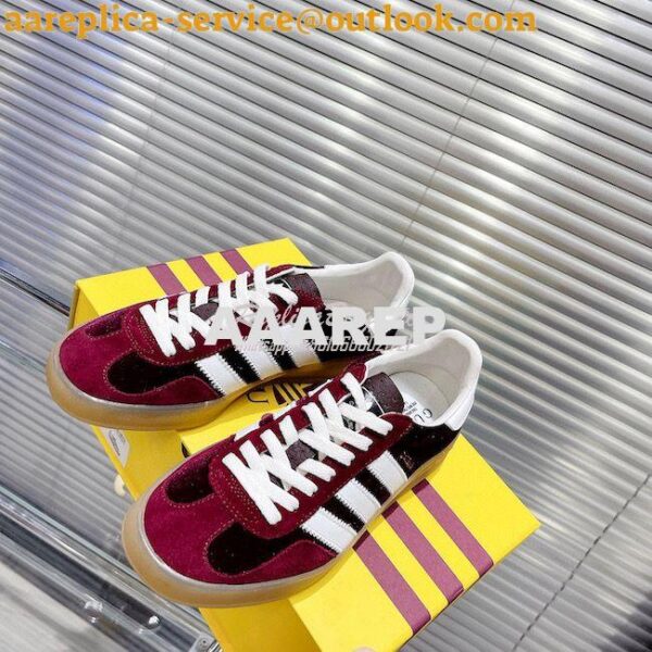 Replica adidas x Gucci Men Female Gazelle sneaker 707847 16