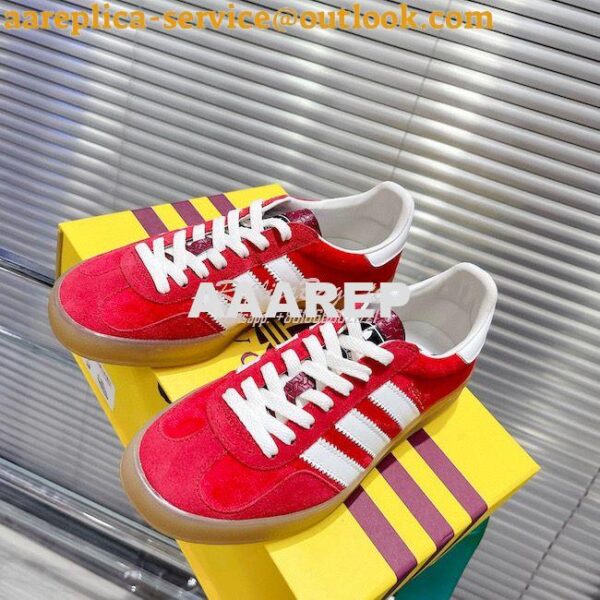 Replica adidas x Gucci Men Female Gazelle sneaker 707847 ii 16