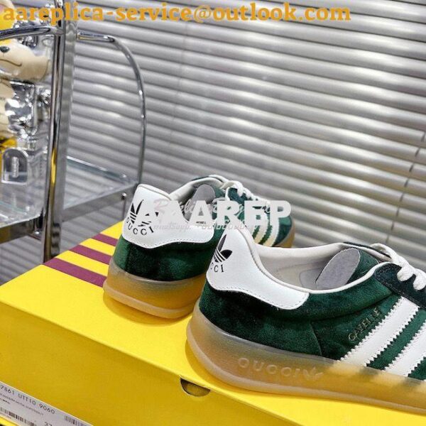 Replica adidas x Gucci Men Female Gazelle sneaker 707847 ii 23