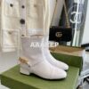 Replica Gucci Chain Soho Ankle Boot With Double G 360565 Black