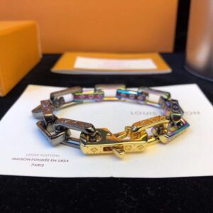 Replica LV Monogram Colors Chain Bracelet Louis Vuitton M68242