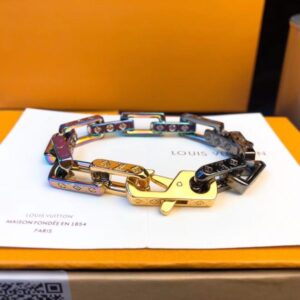 Replica LV Monogram Colors Chain Bracelet Louis Vuitton M68242 2