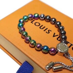 Replica LV Monogram Colors Pearls Bracelet Louis Vuitton M68247