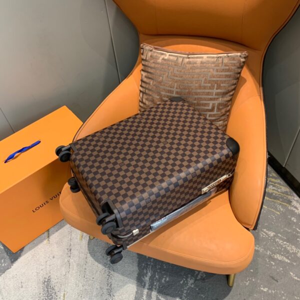 Replica Louis Vuitton Horizon 55 Rolling Luggage DAMIER EBENE N23304 4