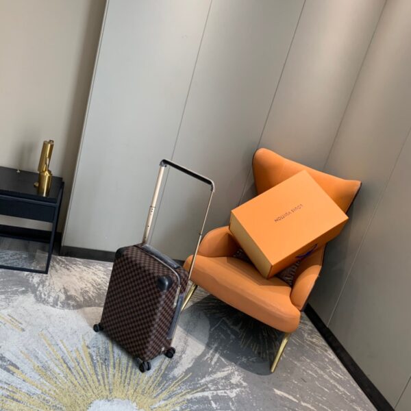 Replica Louis Vuitton Horizon 55 Rolling Luggage DAMIER EBENE N23304 5