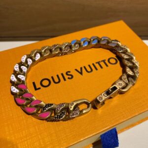 Replica LV MP2774 Louis Vuitton Chain Links Patches Bracelet