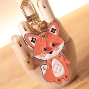 Replica LV Cute Fox Bag Charm And Key Holder Louis Vuitton M69015