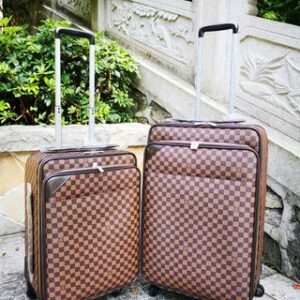 Replica Louis Vuitton Rolling Luggage Brown Monogram canvas LV M23241