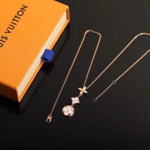 Replica LV Color Blossom Lariat Necklace Louis Vuitton Q94262 2