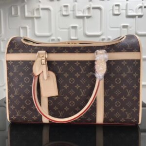 Replica Louis Vuitton Dog Carrier 50 Monogram Canvas M42021 2