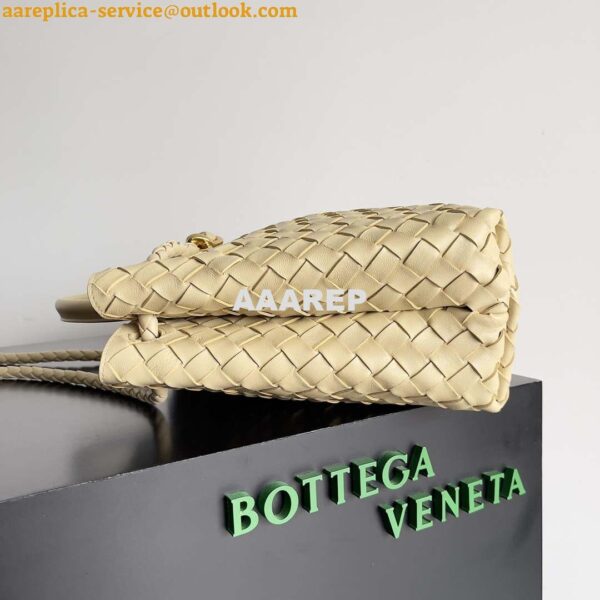 Replica Bottega Veneta BV 743572 Medium Andiamo Apricot 3