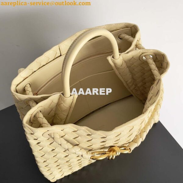 Replica Bottega Veneta BV 743572 Medium Andiamo Apricot 9