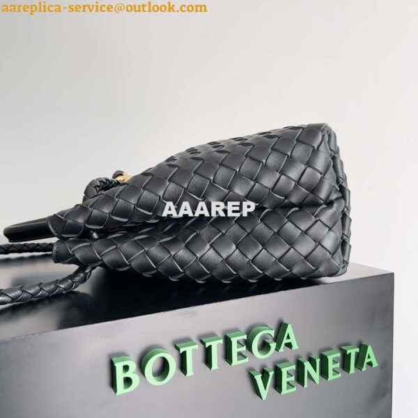 Replica Bottega Veneta BV 743572 Medium Andiamo Black 4