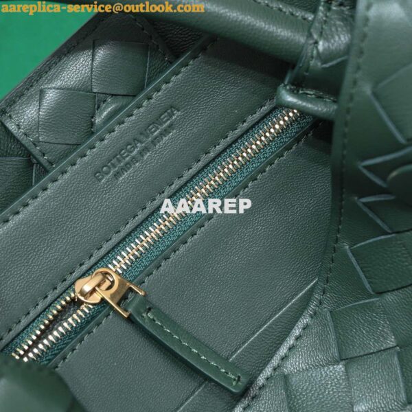 Replica Bottega Veneta BV 743572 Medium Andiamo Dark Green 7