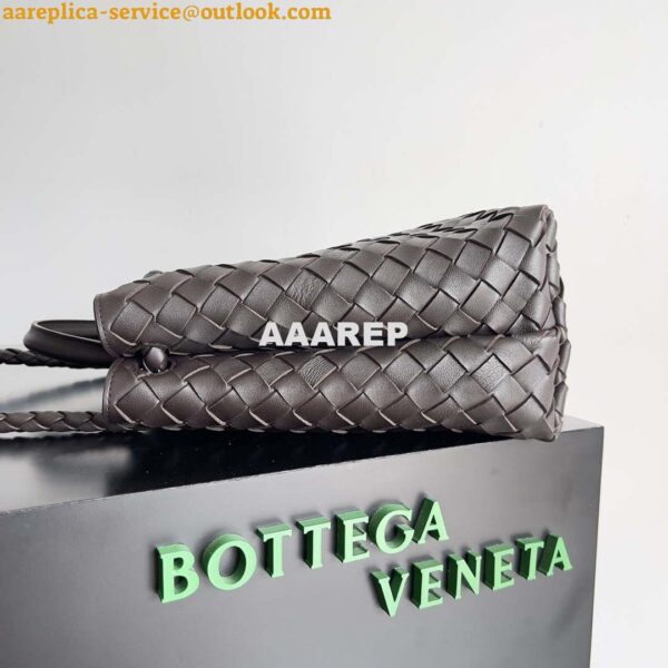 Replica Bottega Veneta BV 743572 Medium Andiamo Drak Brown 4