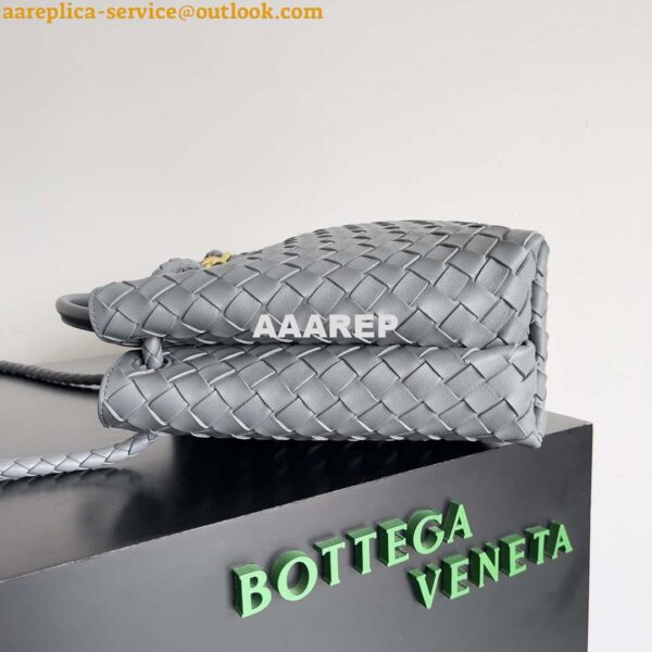 Replica Bottega Veneta BV 743572 Medium Andiamo Light Gray 3