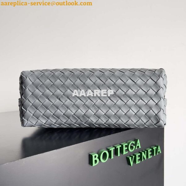 Replica Bottega Veneta BV 743572 Medium Andiamo Light Gray 4