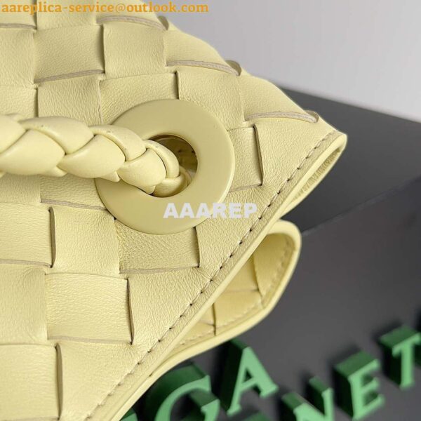 Replica Bottega Veneta BV 743572 Medium Andiamo Ligth Yellow 6