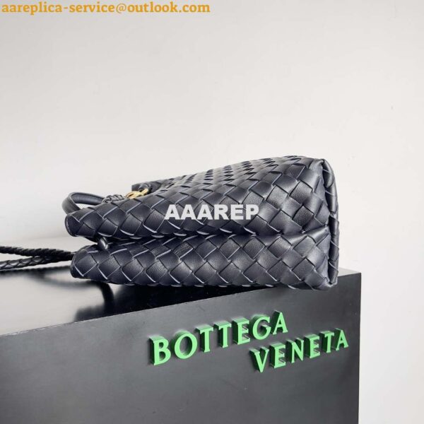 Replica Bottega Veneta BV 743572 Medium Andiamo Navy Blue 3