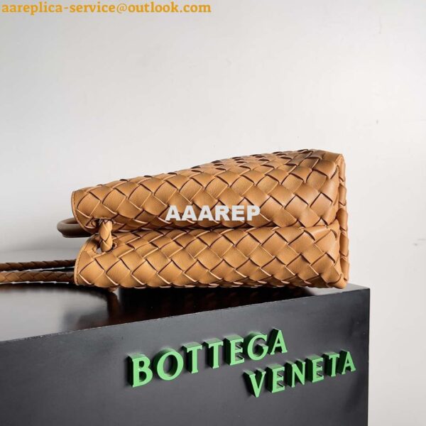 Replica Bottega Veneta BV 743572 Medium Andiamo Tan 3