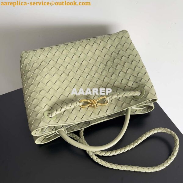 Replica Bottega Veneta BV 743572 Medium Andiamo Travertine 6