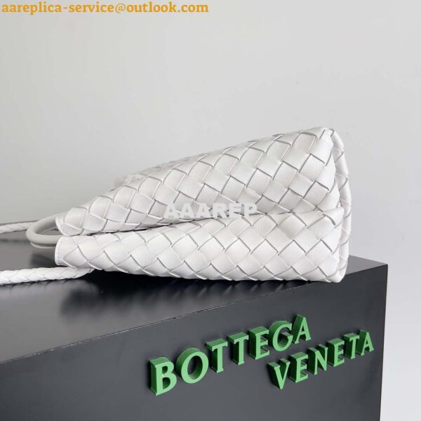 Replica Bottega Veneta BV 743572 Medium Andiamo White 3