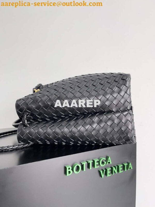 Replica Bottega Veneta BV 743575 Large Andiamo Black 3