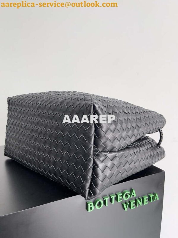 Replica Bottega Veneta BV 743575 Large Andiamo Black 4