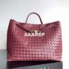 Replica Bottega Veneta BV 743575 Large Andiamo Dark Brown