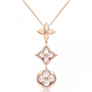 Replica Louis Vuitton Color Blossom Lariat Necklace Q94262