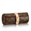 Replica Louis Vuitton 3 Watch Case Monogram Eclipse M43385 2