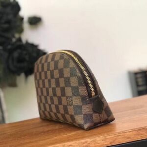 Replica Louis Vuitton Cosmetic Case GM Damier Ebene N23345 2