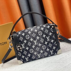 Replica Louis Vuitton SIDE TRUNK Monogram Jacquard Denim M21460 2