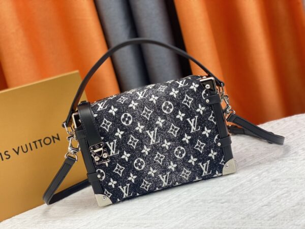 Replica Louis Vuitton SIDE TRUNK Monogram Jacquard Denim M21460 4