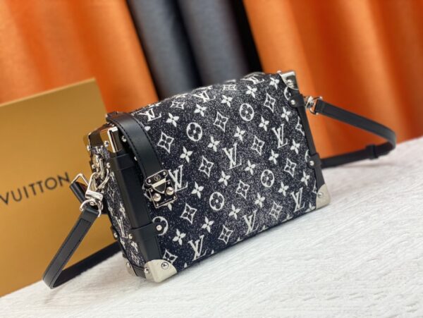 Replica Louis Vuitton SIDE TRUNK Monogram Jacquard Denim M21460 3