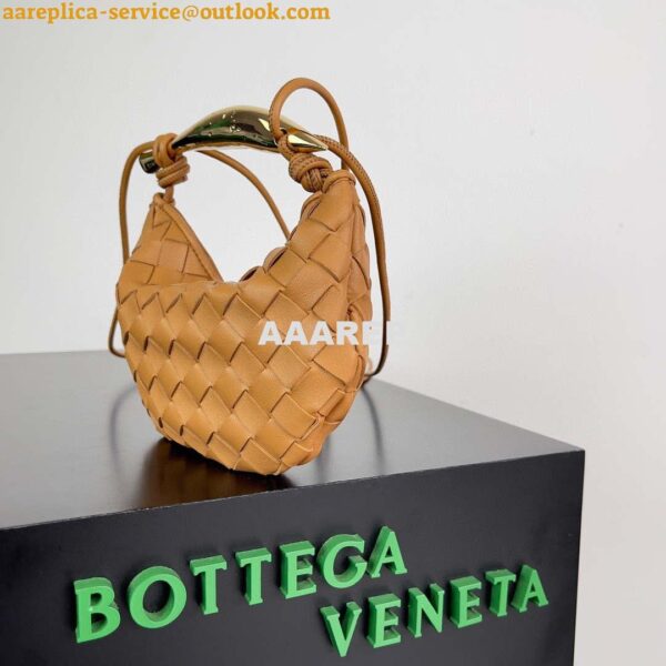 Replica Bottega Veneta BV 744267 Mini Sardine Brown 5