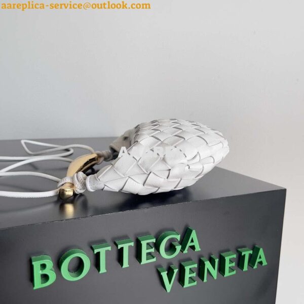 Replica Bottega Veneta BV 744267 Mini Sardine White 2