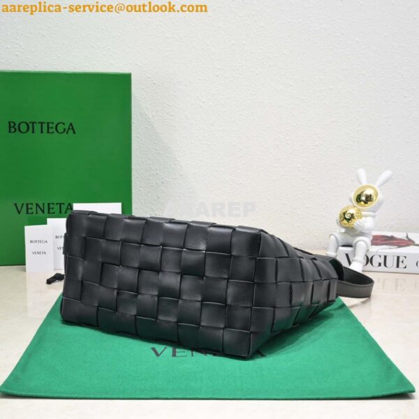 Replica Bottega Veneta BV 7466 Bowling bag Black 3