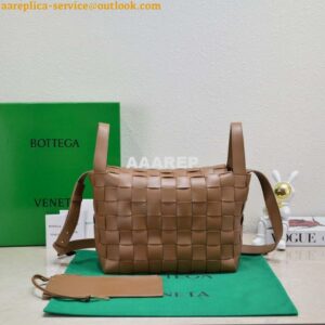 Replica Bottega Veneta BV 7466 Bowling bag Brown 2