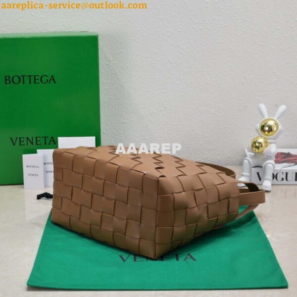 Replica Bottega Veneta BV 7466 Bowling bag Brown 7